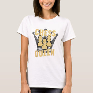 Schachqueen Kids & Women-Geschenk T-Shirt