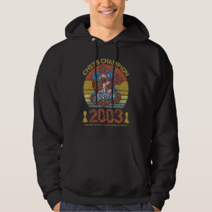 Schachsieger 2003 Nicht mein Elo Es ist mein Jahr Hoodie