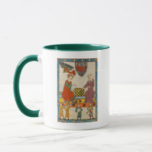 Schachspiel 14. Jahrhundert Codex Manesse Tasse
