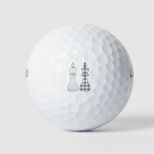 Schachspiel Golfball