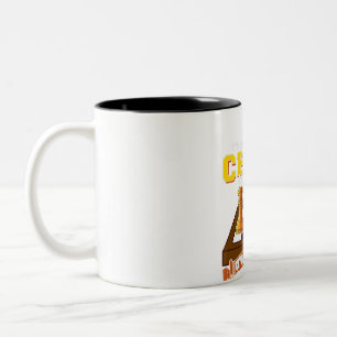 Schachspiel ist ein kluger Schachspieler Zweifarbige Tasse