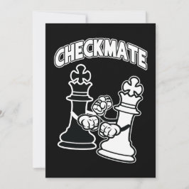 Schachspiel Schach Schachspiel Kunst Schwarz-Weiß Einladung