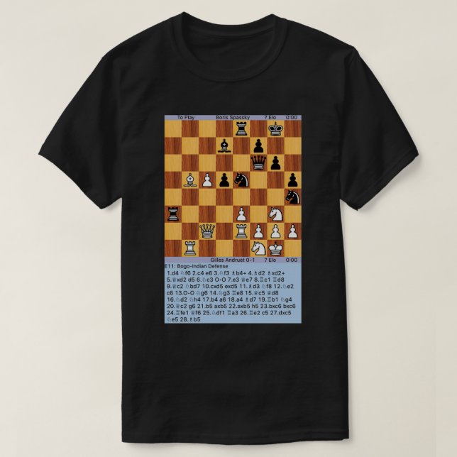 Schachspiel Schach Schachstück Schach Set Maste T-Shirt (Design vorne)