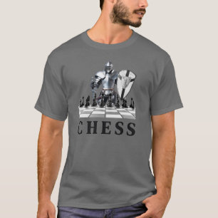 Schachspiel, Strategisch, Vordenken, Kasse T-Shirt