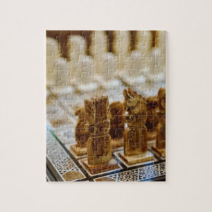 Schachspiel zum Verkauf, Khan el-Khalili-Basar, Puzzle