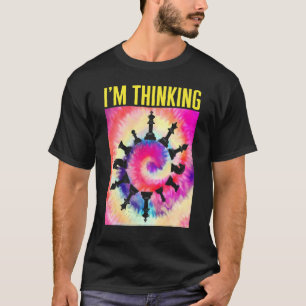 Schachspieler, den ich für Schachfiguren-Brettspie T-Shirt