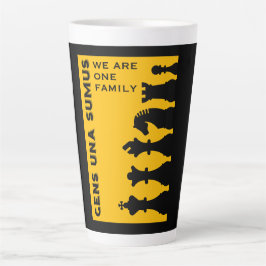 Schachspieler Milchtasse