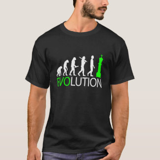Schachspieler mit King Schachstück für Männer T-Shirt