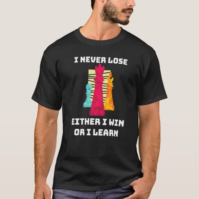 Schachspieler sagt 2 T-Shirt (Vorderseite)