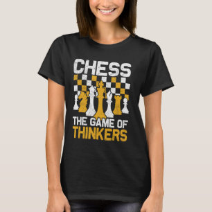 Schachspieler Schach Lover Schachbrettspiel T-Shirt