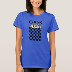 Schachspieler, Schachboard T-Shirt
