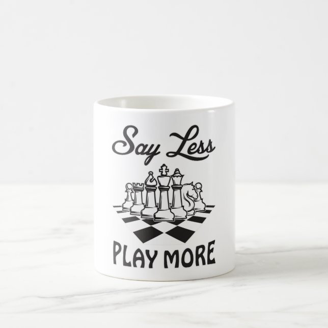 Schachspieler Schachbrett Schachbrett Geschenkidee Kaffeetasse (Mittel)
