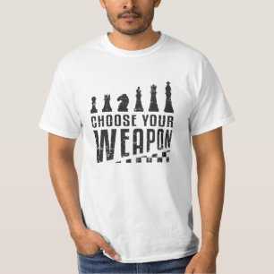 Schachspieler Schachbrettspiel-Mainboard Game-Gesc T-Shirt