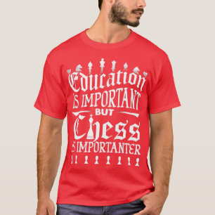 Schachspieler Schachspieler Schach Fan 1 T-Shirt