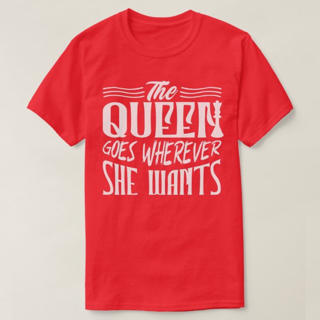 Schachspieler Schachspieler Schach Fan 3 T-Shirt (Design vorne)