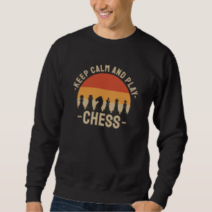 Schachspieler Sweatshirt
