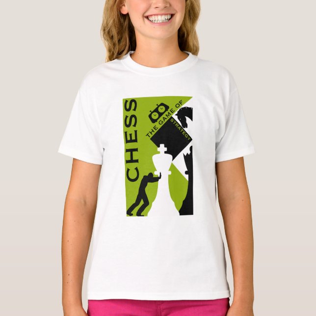 Schachspieler T-Shirt (Vorderseite)