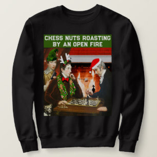 Schachspieler Weihnachten Sweatshirt