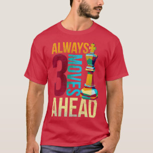 Schachstrategie-Board Game Lover Schach 4192 T-Shirt