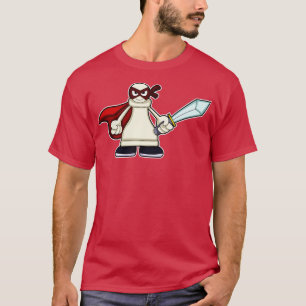 Schachstück bei Schach 1 eingepflastert T-Shirt