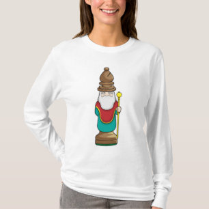 Schachstück Bishop Schach T-Shirt
