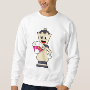 Schachstück Königin beim Schach.PNG Sweatshirt