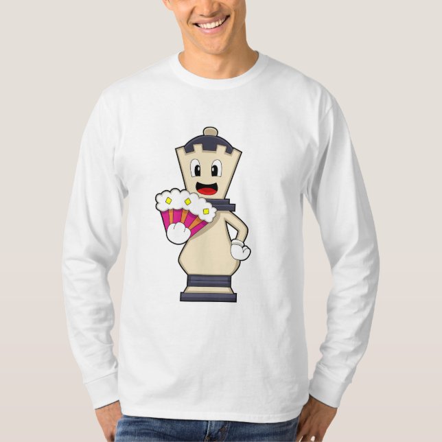Schachstück Königin beim Schach.PNG T-Shirt (Vorderseite)