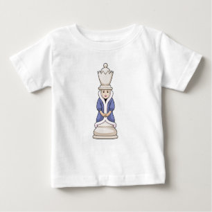 Schachstück Königin Schach Baby T-shirt