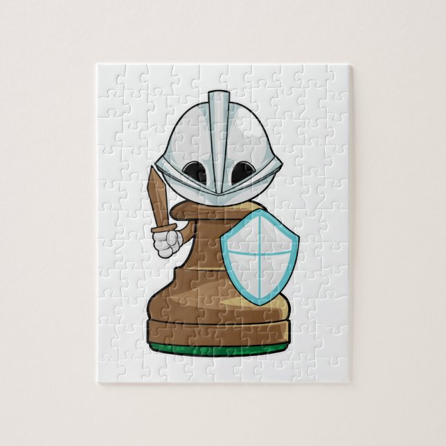 Schachstück Pawn Schach Puzzle (Vertikal)