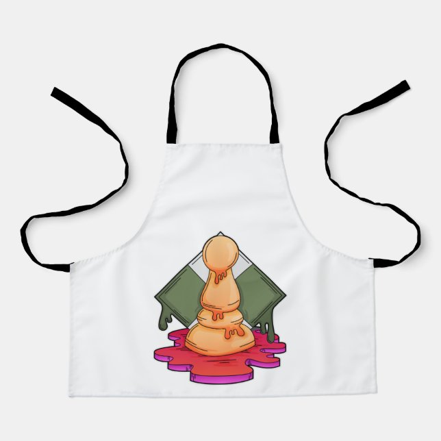 Schachstück Pawn Schürze (Vorderseite)