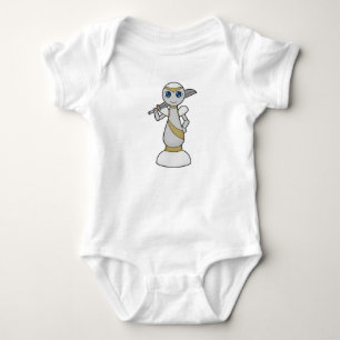 Schachstück Pawn Sword Schach Baby Strampler