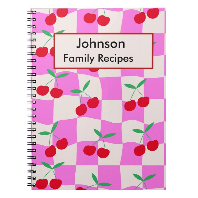 Schachtel auf rosafarbenen Personalisierten Rezept Notizblock (Vorderseite)