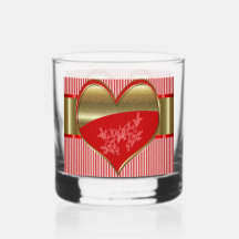 Schachtel aus Hearts Rocks Glas