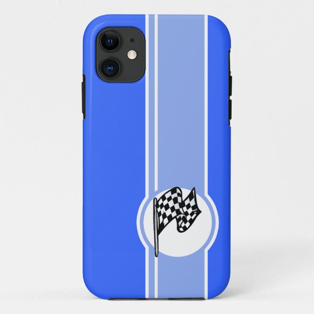 Schachtel; blau Case-Mate iPhone hülle (Rückseite)