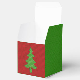 Schachtel des Geschenks - Weihnachtsbaum Geschenkschachtel