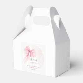 Schachtel für Baby Shower Favor mit Schleife Geschenkschachtel