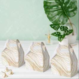 Schachtel für das Design von Gold und Weiß Geschenkschachtel