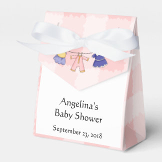 Schachtel für Pink und White Baby Dusche Geschenkschachtel