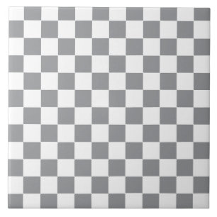 Schachtel grau und weiß fliese