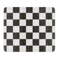 Schachtel (Schwarz und Weiß) (Muster des Schachbre