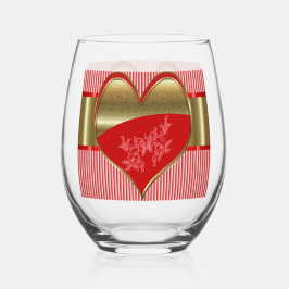 Schachteln aus herzenlosem Weinglas Weinglas Ohne Stiel