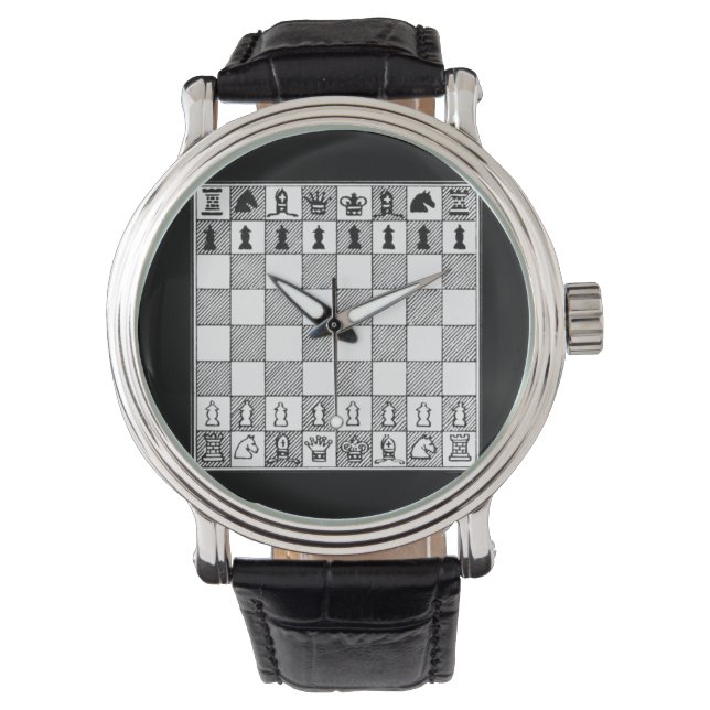 Schachtheater Watch Armbanduhr (Vorderseite)