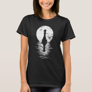 Schachvereins-Spiel Königin König Pferd Schachfigu T-Shirt