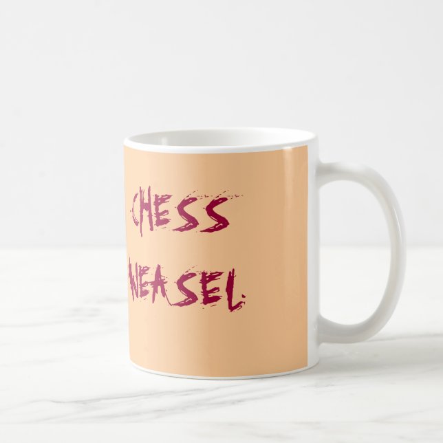 Schachweasel-Tasse Tasse (Rechts)