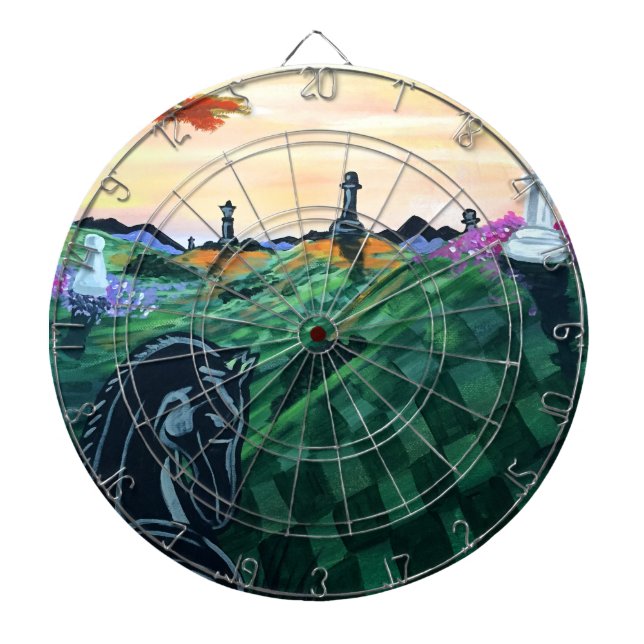 Schachwelt Dartscheibe (vorne)