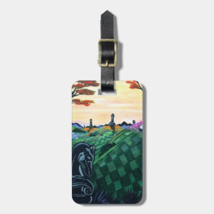 Schachwelt gepäckanhänger