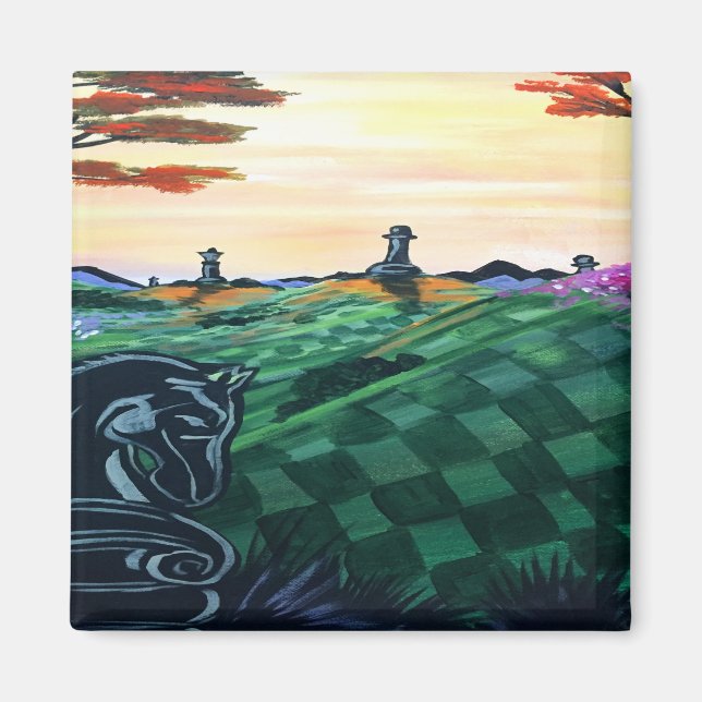 Schachwelt Magnet (Vorne)