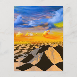 Schachwelt Postkarte