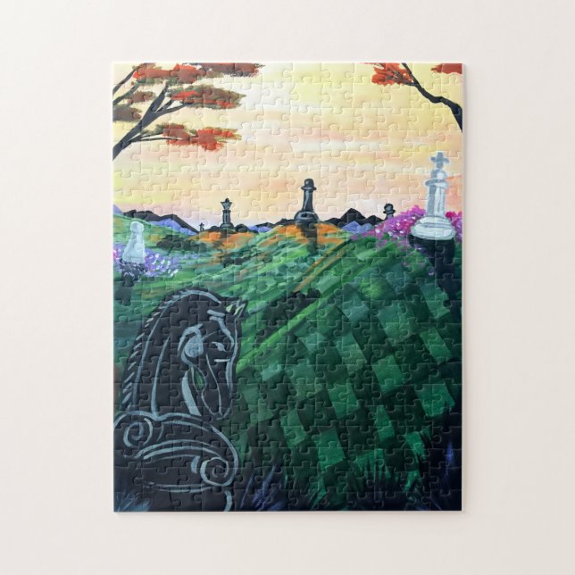 Schachwelt Puzzle (Vertikal)