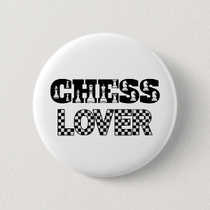 Schachwortwörsche Schwarze Buchstaben Lover Board Button